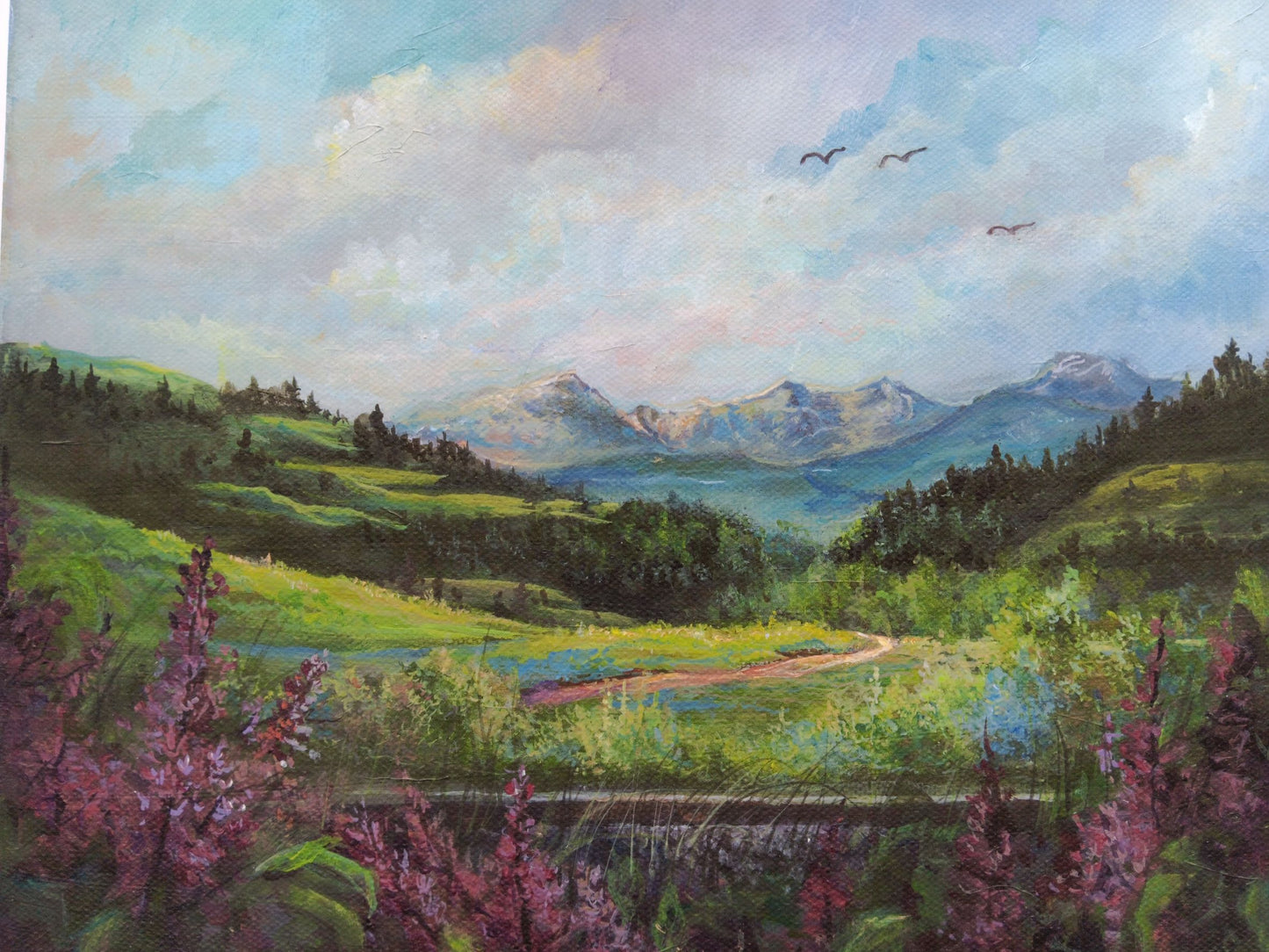 Mountain Lilacs | 9 x 12 Art Print