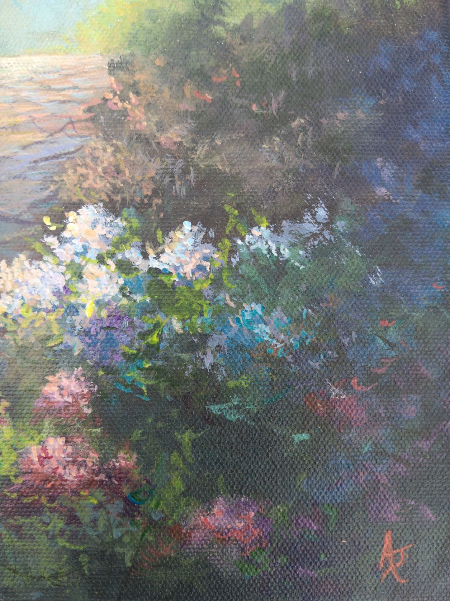 Path of Hope | 8 x 10 Original Canvas Painting