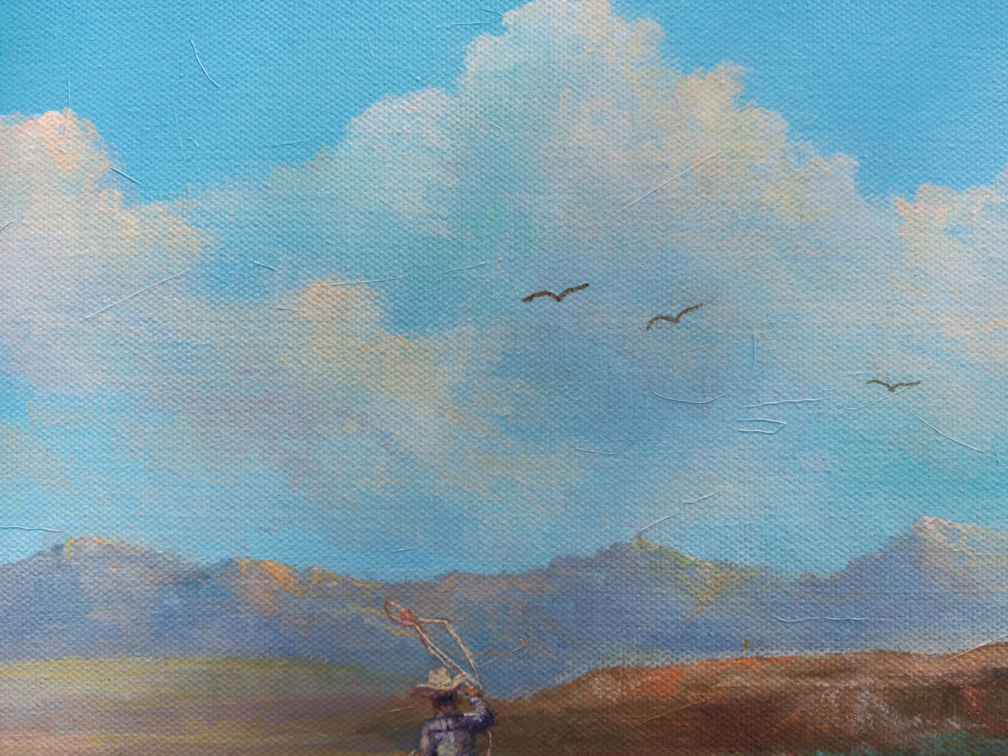 The Wrangler | 11 x 14 Original Canvas Painting