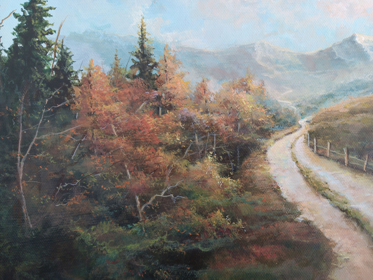 Montana Autumn | 11 x 14 Original Canvas Painting