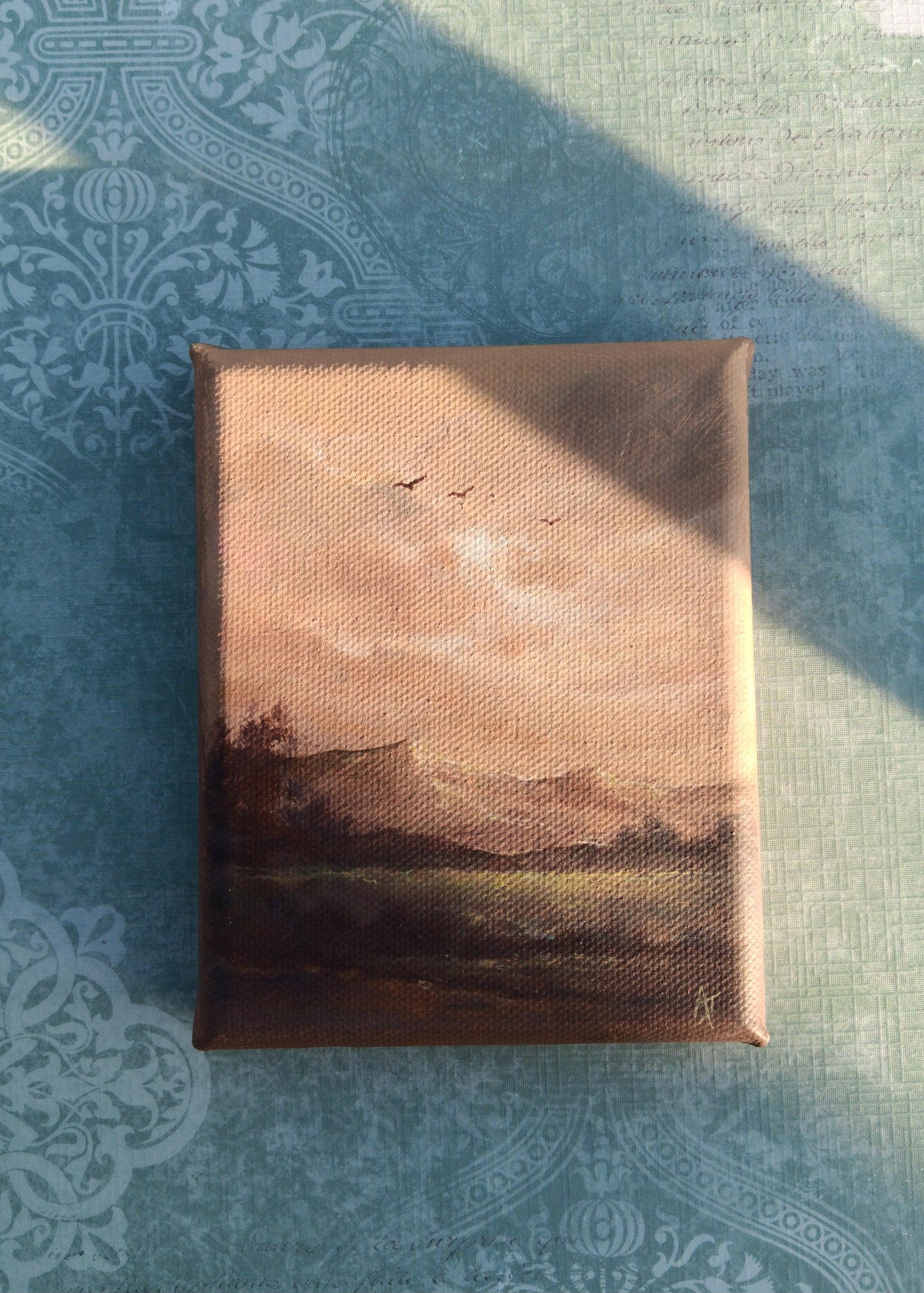 Monochrome | 4 x 5 Original Canvas Painting