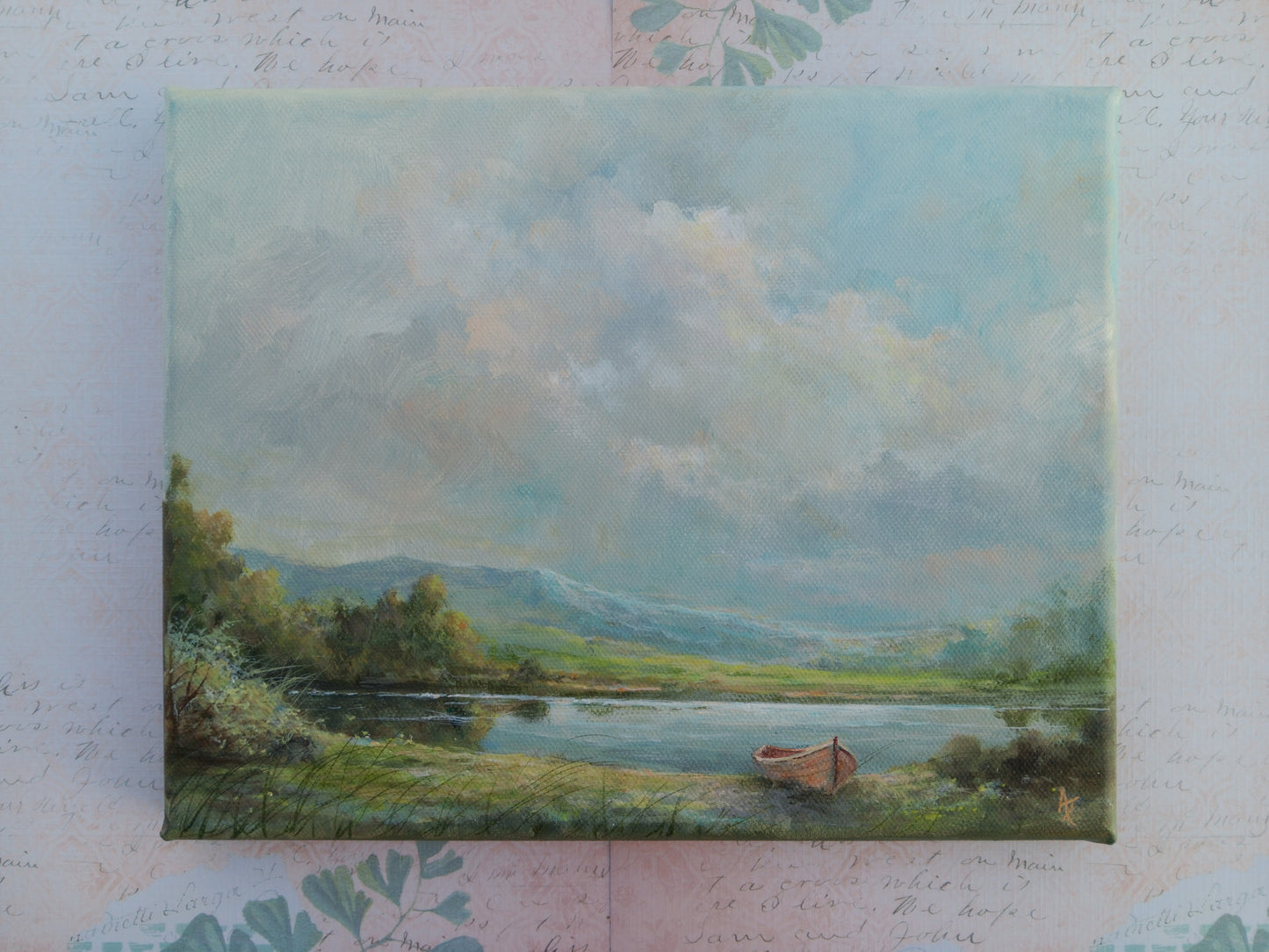 In the Stillness | 8 x 10 Original Canvas Painting