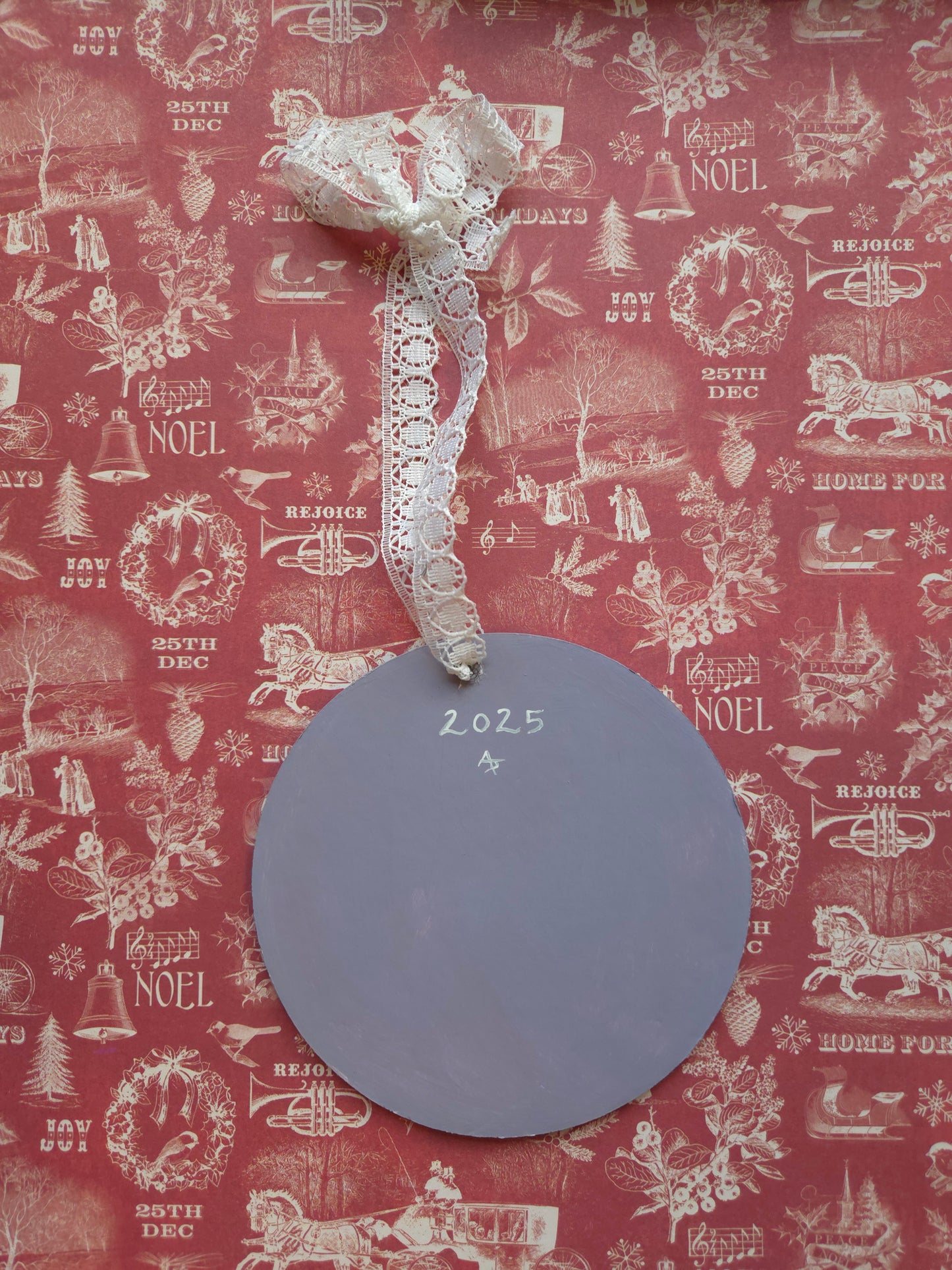 Little Red Truck | Canvas Ornament