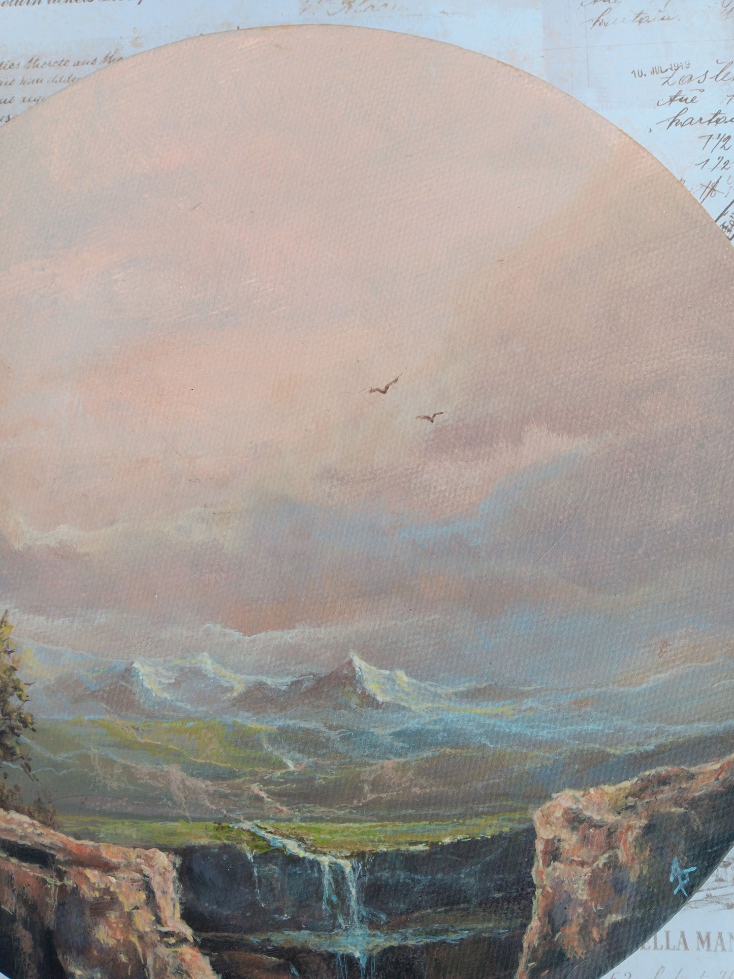 Sienna | 8 x 8 Original Canvas Painting