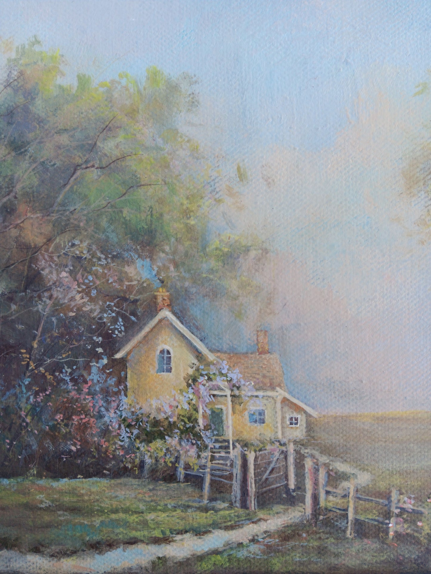 Yours is the Day | 8 x 10 Original Canvas Painting