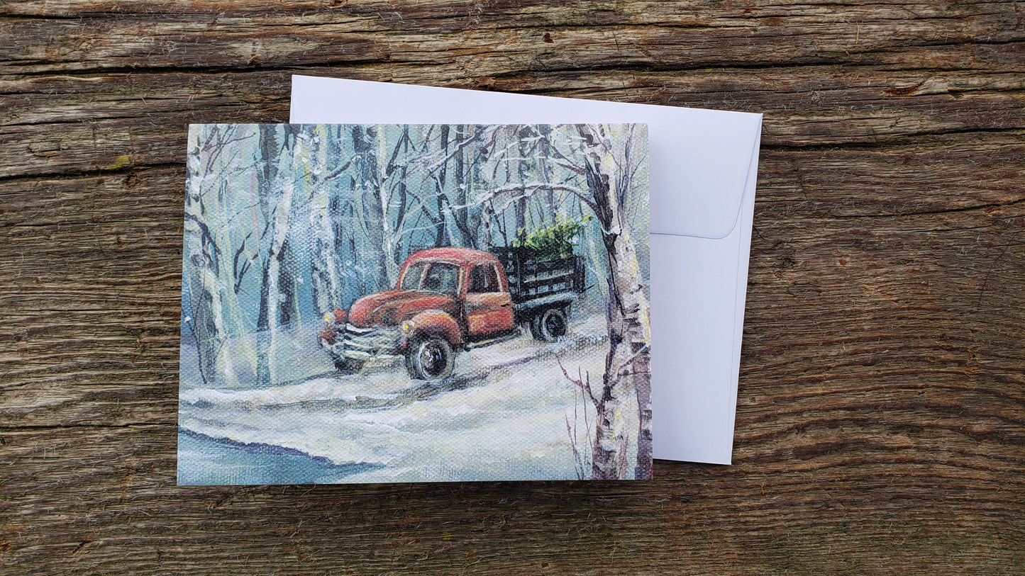 Birch Way | Notecard