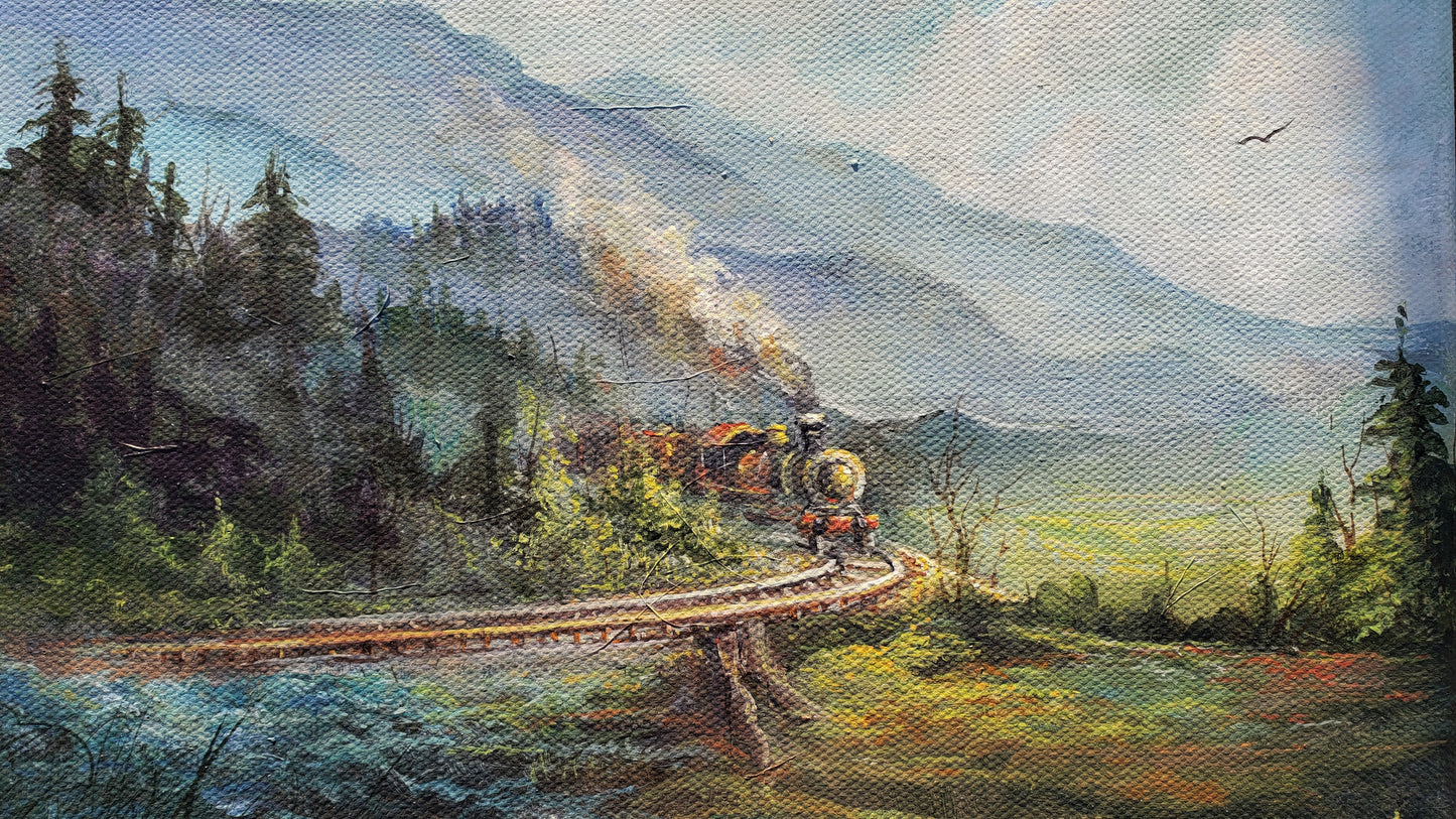 Misty Valley | 8 x 10 Art Print