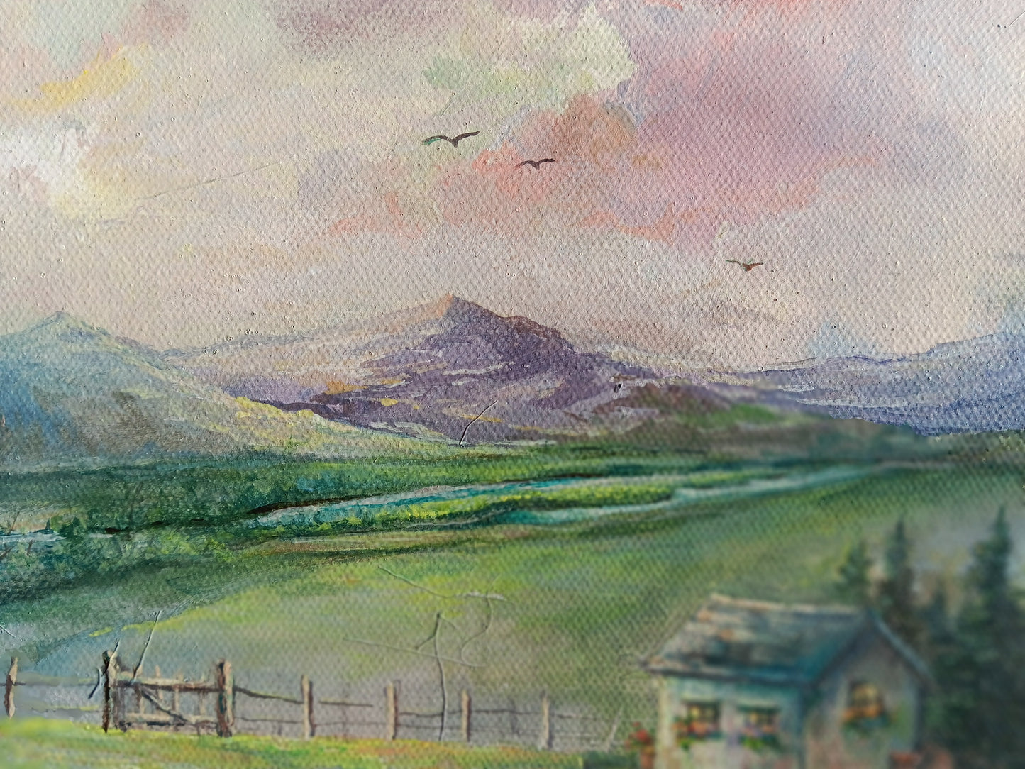 Shades of Spring | 11 x 14 Original Canvas Painting