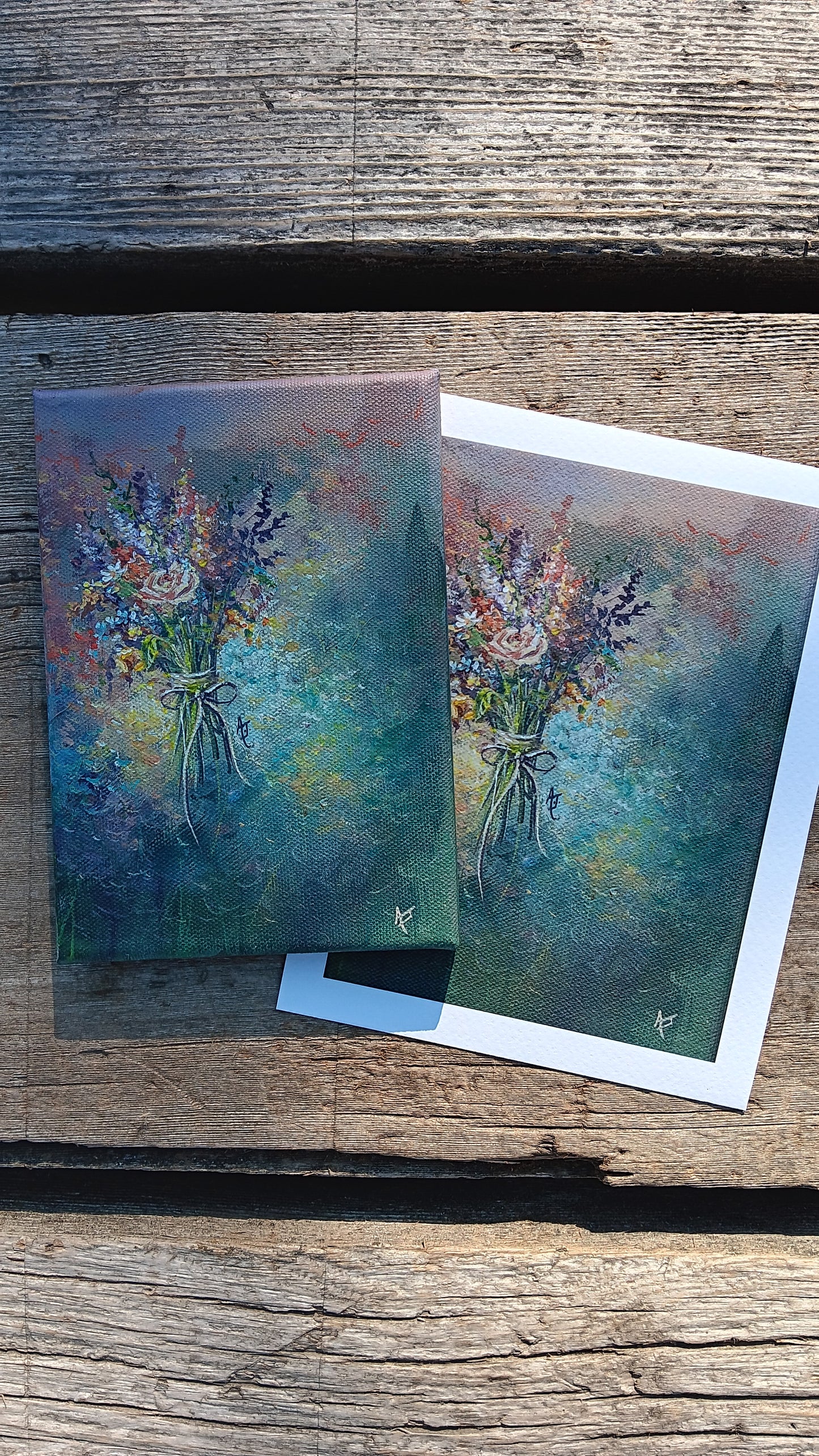 Vintage Floral | 5 x 7 Art Print