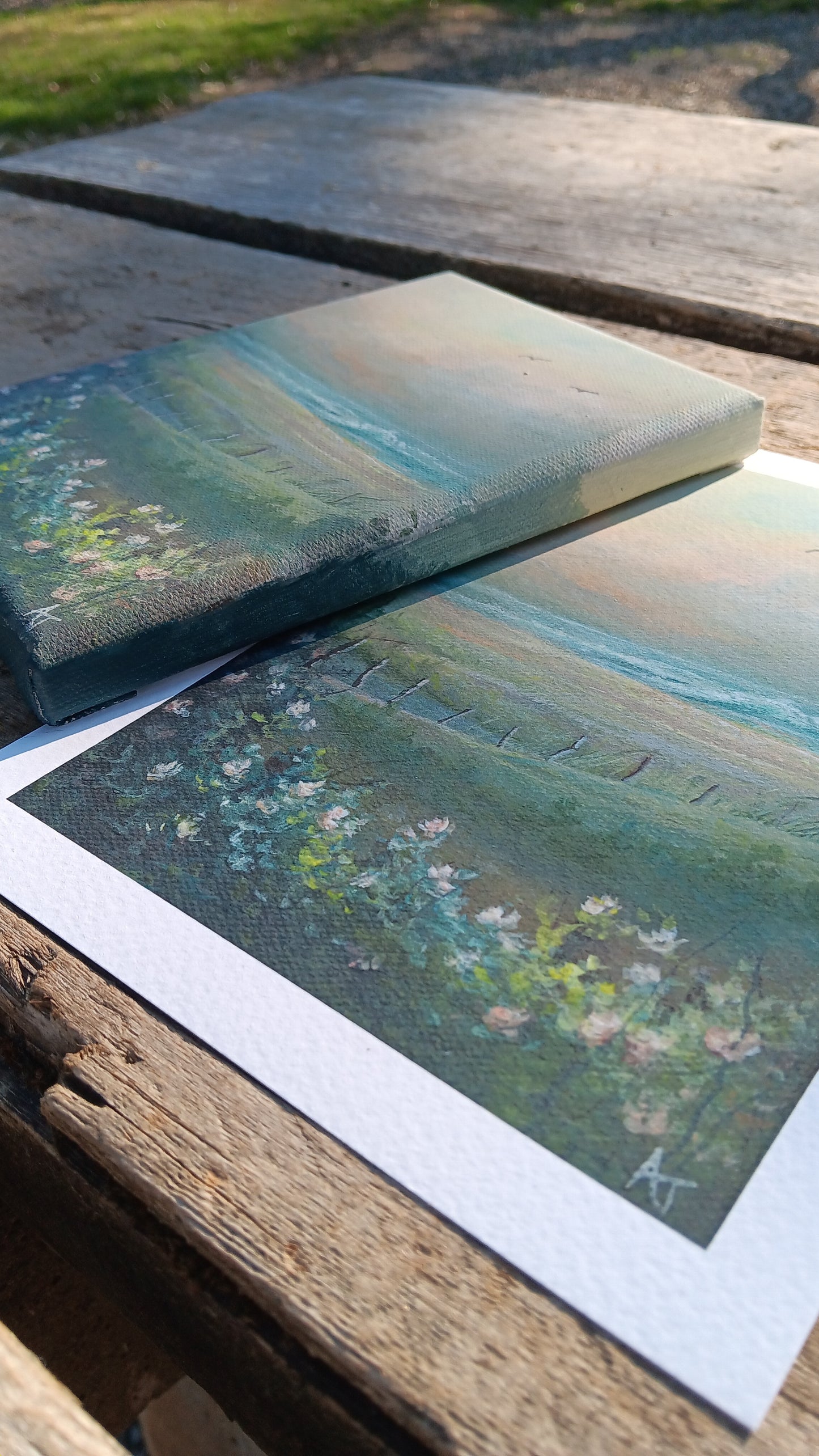 Beach Roses | 5 x 7 Art Print