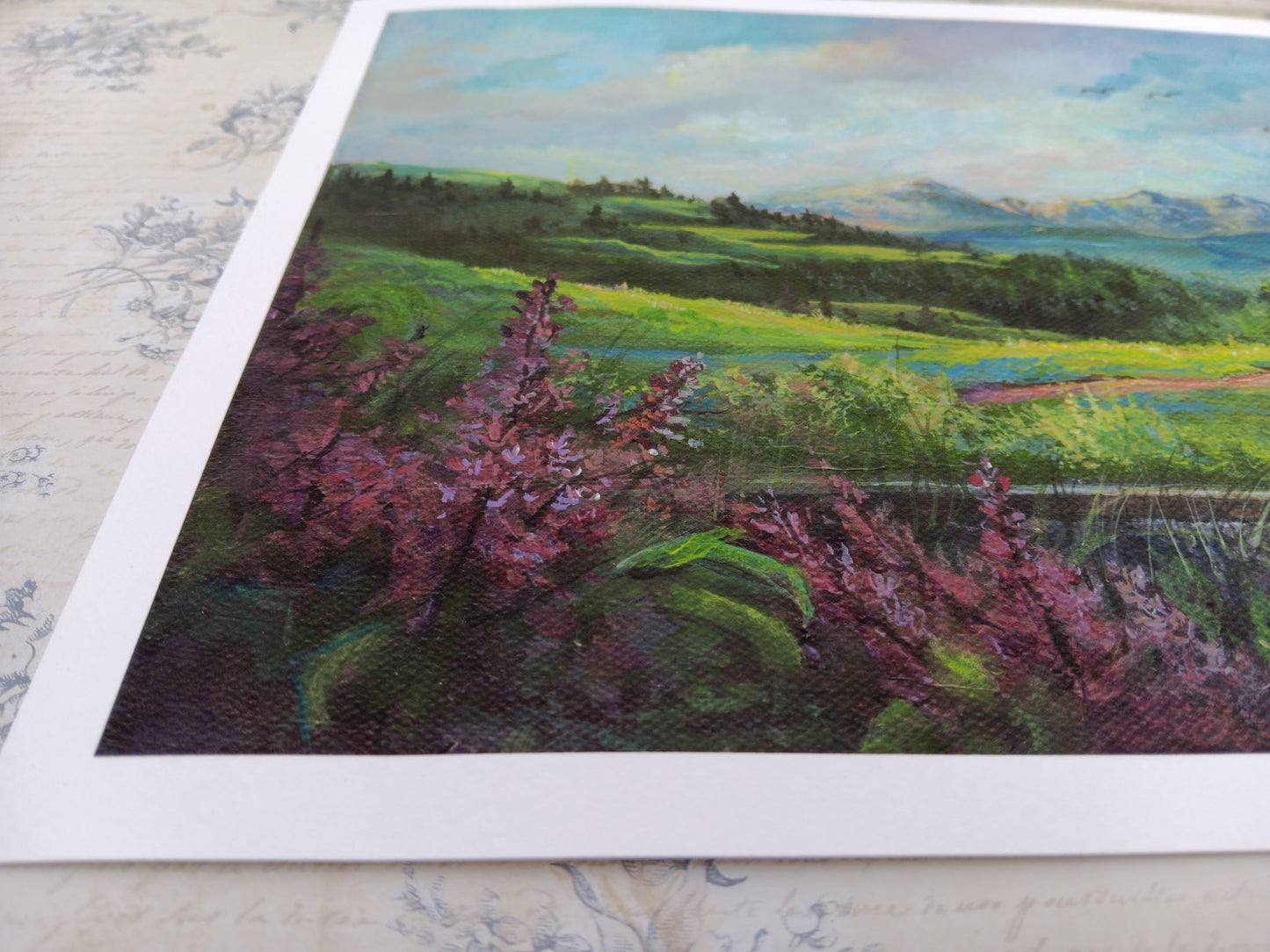 Mountain Lilacs | 9 x 12 Art Print