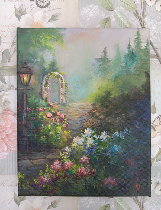 Path of Hope | 8 x 10 Original Canvas Painting