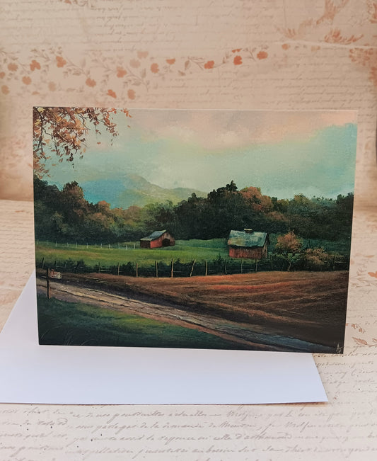 Autumn Road | Notecard