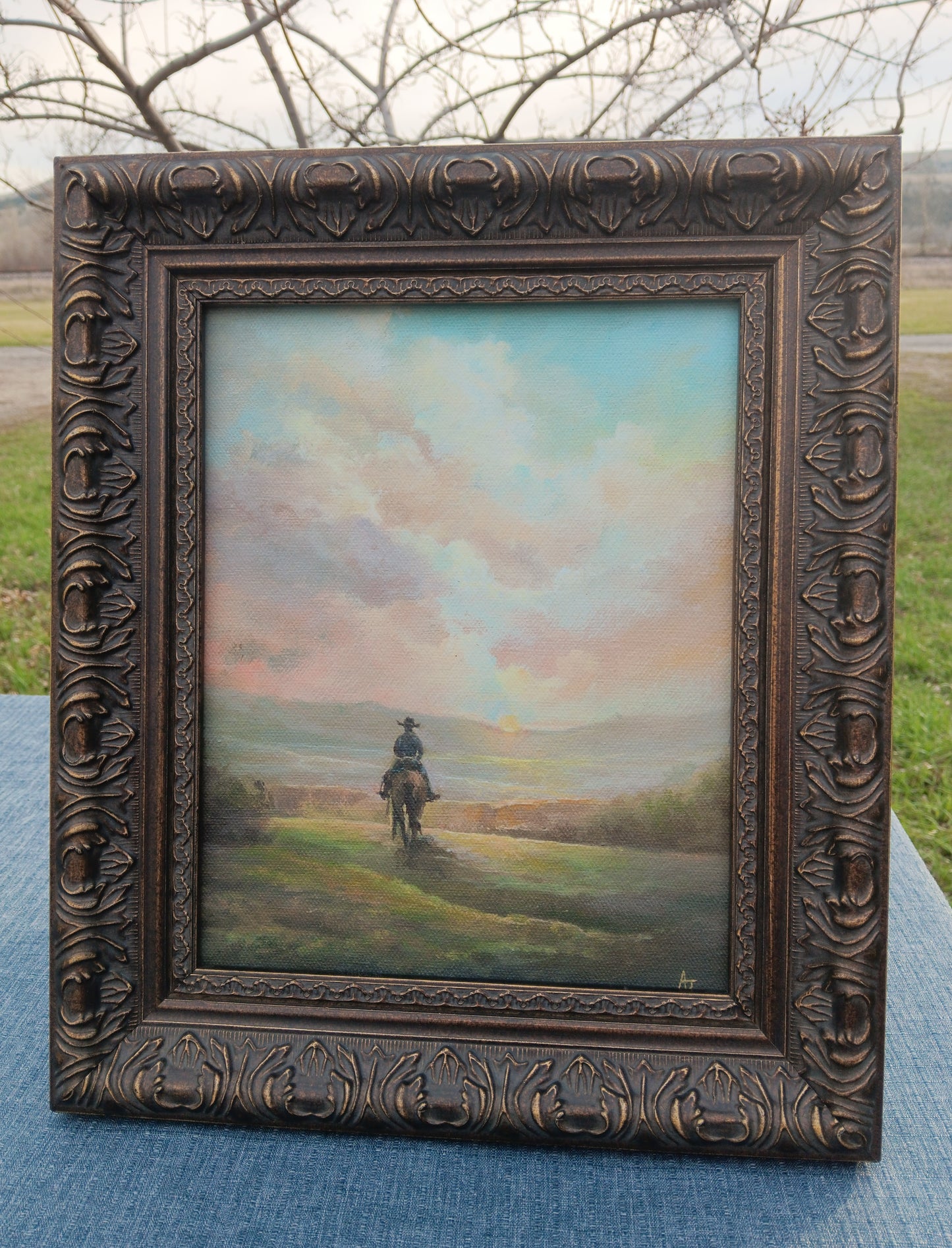Valley Sunset | 8 x 10 Framed Print