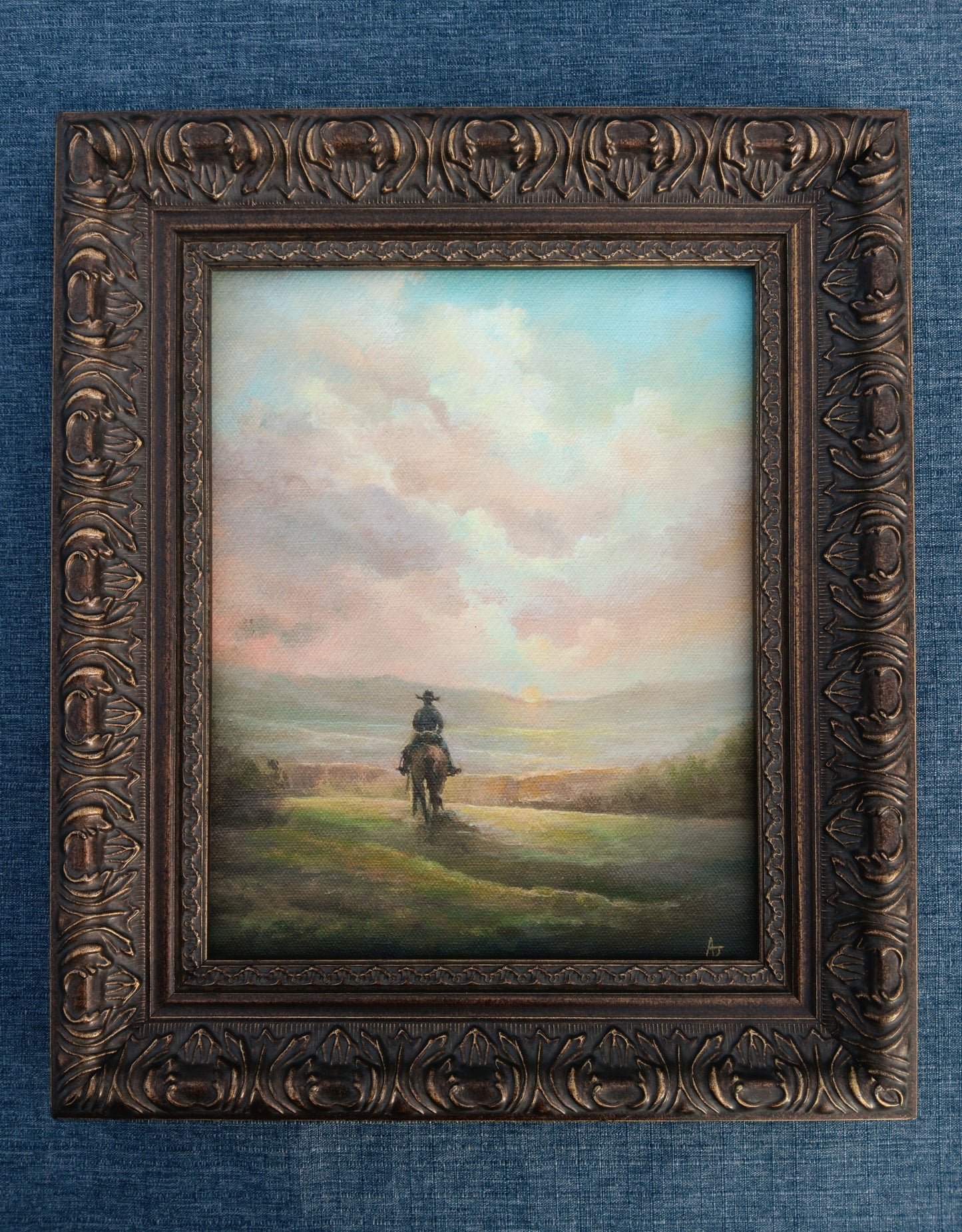 Valley Sunset | 8 x 10 Framed Print