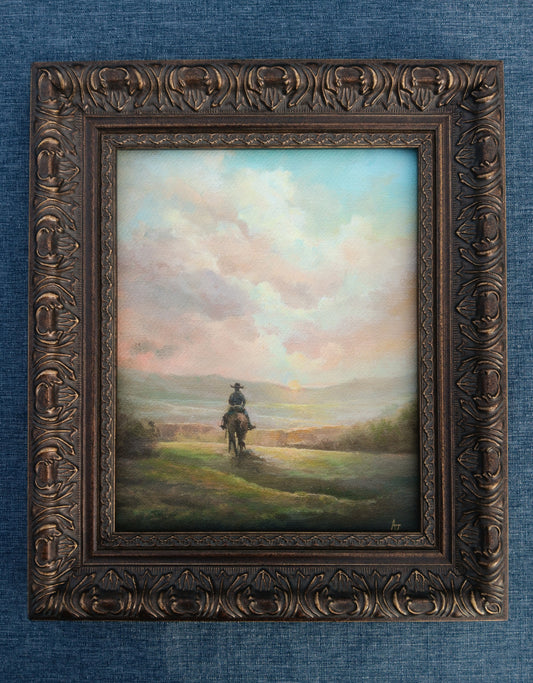 Valley Sunset | 8 x 10 Framed Print