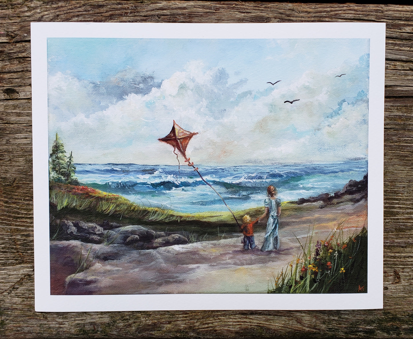 Summer by the Sea | 8 x 10 Art Print