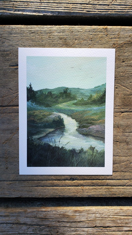 Quiet Waters | 5 x 7 Art Print